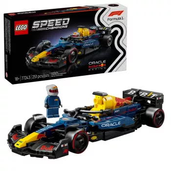 LEGO Speed Champions 77243 Oracle Red Bull Racing RB20 F1 sacīkšu auto