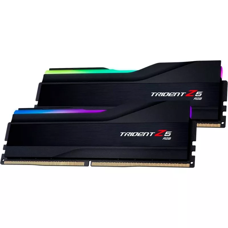 G.Skill Trident Z5 F5-6000J3636F32GX2-TZ5RK 64 GB DDR5 6000 MHz Heatsink RGB Melns Desktop Memory