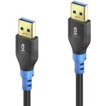 USB kabelis PureLink FI-U310-020 2m USB 3.2 Gen 1 melns zils
