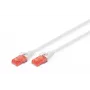Tīkla vads Digitus CAT 6 U/UTP patch vads RJ-45 Cat6 3m Balts
