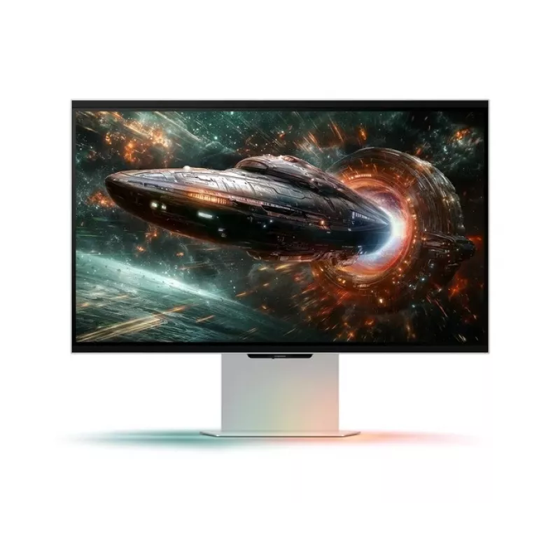 Monitors Samsung Odyssey 3D LS27FG902XUXEN 27 collu IPS 4K UHD 165Hz 1ms Sudraba