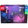 Universal Gaming Dual Monitor Arm (DM8210), Monitor Mount pelēka, RGB