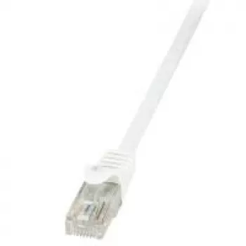 Tīkla kabelis LogiLink 10m RJ-45 Cat6 U/UTP Balts