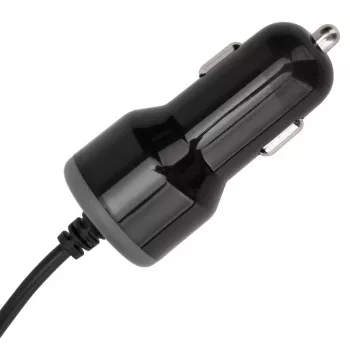 Auto lādētājs SUBSONIC SA5408 12V ligzdām, izejas strāva 2.4A