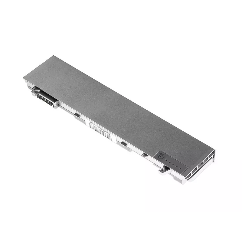 Laptop battery zaļa Cell DE09 for DELL Latitude E6400 E6410 E6500, Li‑Ion 4400 mAh, 11.1 V, 6 cells, silver
