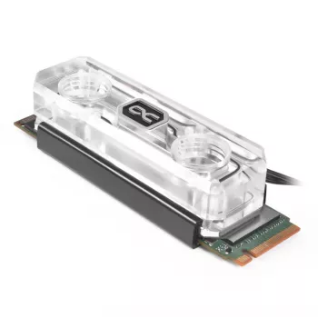 Alphacool HDX Apex M.2 2280 SSD ūdens dzesētājs, akrils aRGB