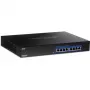 TRENDnet TEG S708 - Slēdzis - 8 x 100/1000/2,5G/5G/10GBase-T - Galda, uzstādāms plauktā