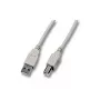 EFB-Elektronik USB 2.0 savienojuma kabelis A-B, 1,8 m, pelēks, Classic (K5255.1,8)