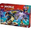 LEGO NINJAGO komplekts 71843 Rogue’s Mech Dragon Rider — 584 gab., 4 minifigūras, modeļa augstums 190 mm