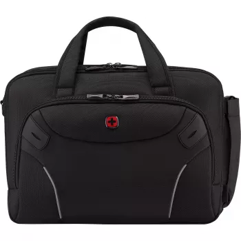 Portfelis Wenger Cosmic 14–16 collu klēpjdatoriem (ietilpst līdz 40,64 cm) melns