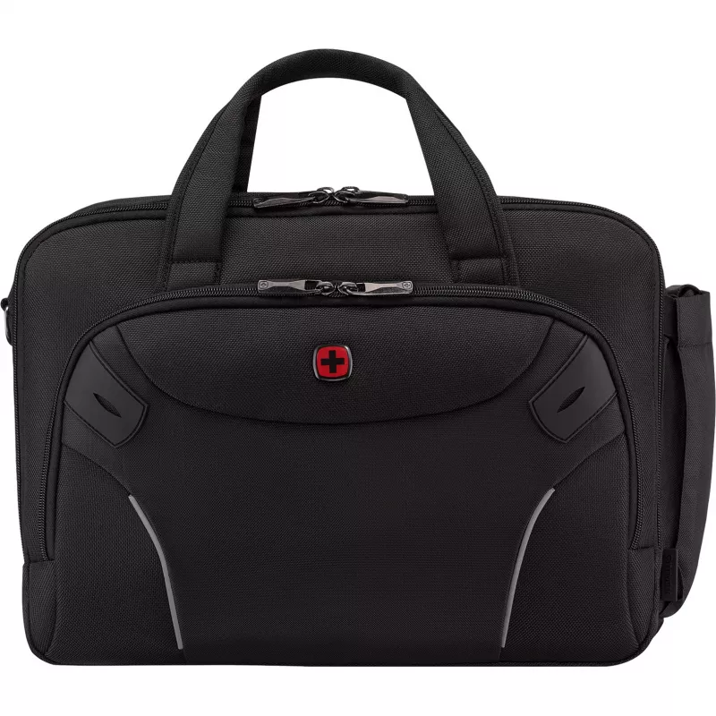 Portfelis Wenger Cosmic 14–16 collu klēpjdatoriem (ietilpst līdz 40,64 cm) melns