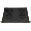 Ventilatoru panelis Extralink 19 collu 4 ventilatori ar termostatu