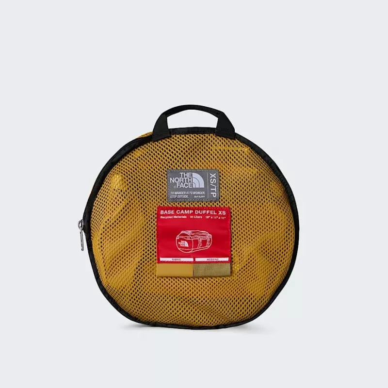 Ceļojumu soma The North Face Base Camp Duffel XS - iedeguma/cedra/medus krāsa
