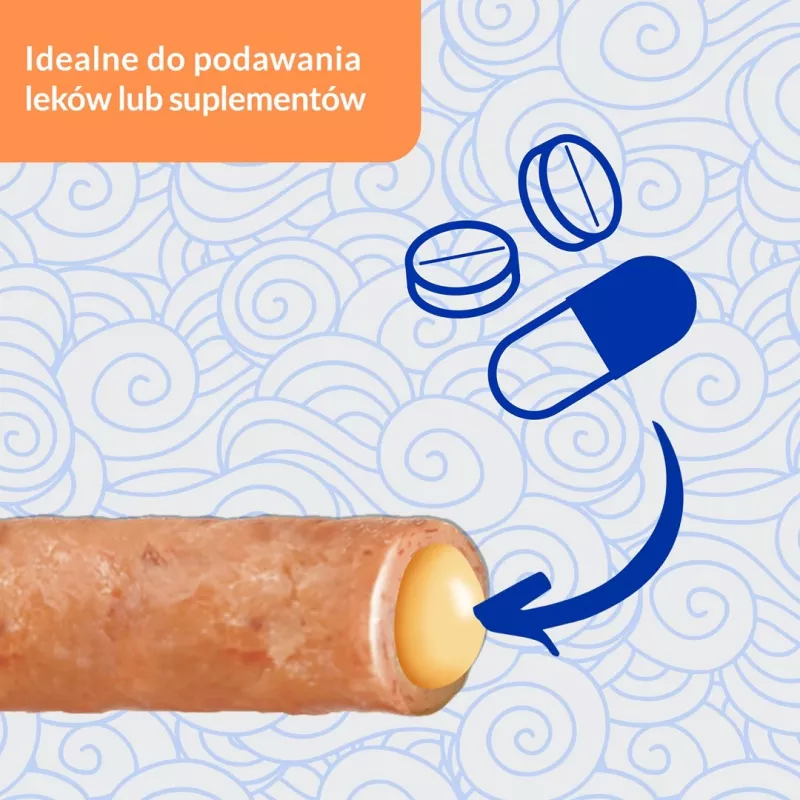 INABA Churu Rolls ar vistas garšu, ietīts tunča garšā - kaķu kārums - 4 x 10 g