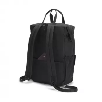 Mugursoma DICOTA Dual GO 39,6 cm (15,6 collas) Melna Pārnēsāšanas rokturis Plecu siksna