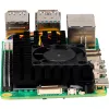 Joy-IT RB-heatsink5 Dzesētāja komplekts Melns (RB-heatsink5)