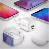 USB C/A tīkla lādētājs YENKEE YAC G38 20W 3A ar Power Delivery atbalstu (USB‑C un USB‑A)