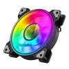 Gamemax | Datora ventilators | DUAL RING INFINITY | Melns