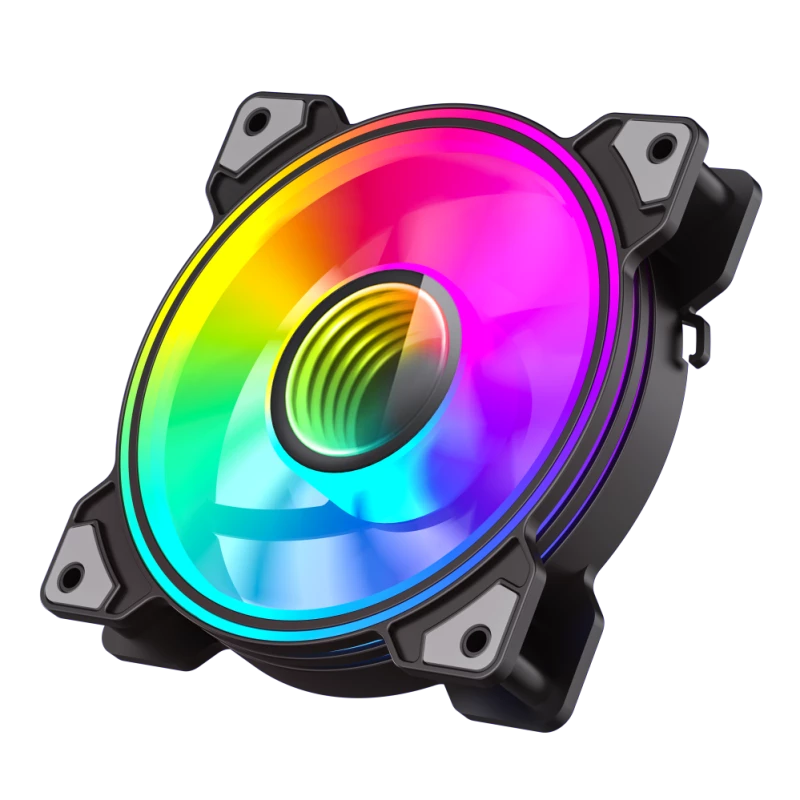 Gamemax | Datora ventilators | DUAL RING INFINITY | Melns