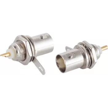 BNC adapteris video/audio ShiverPeaks 98808-2 centrālai montāžai 4 mm priekšējā panelī