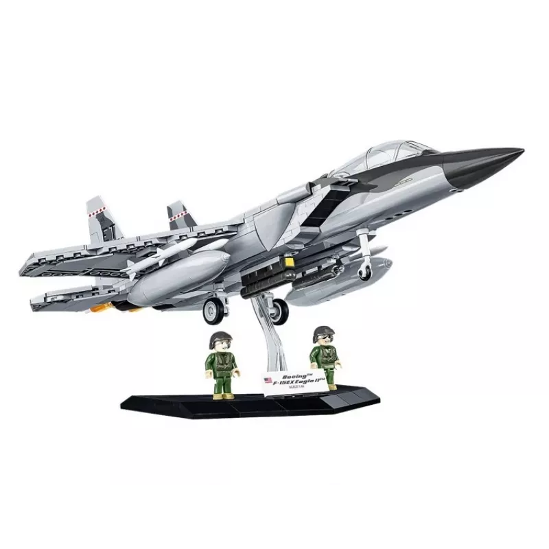 Cobi Building Blocks Boeing F-15EX Eagle II modeļa komplekts COIB-5900, kolekcionējams mēroga konstrukcijas komplekts