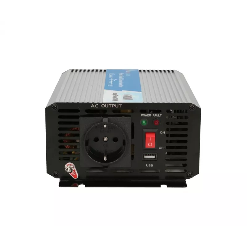 Sprieguma pārveidotājs Extralink OPIP-600W 12V 600W tīrs sinuss