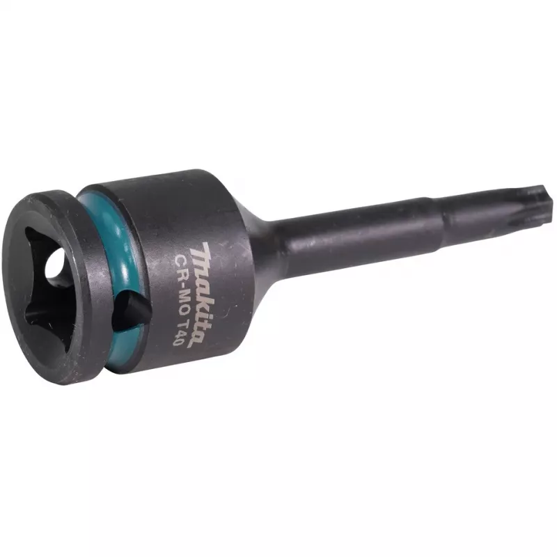 Makita Impact Black 1/2 Torx Steckschlüsseleinsatz T40 - 78mm - Chrom-Molybdän - E-19819
