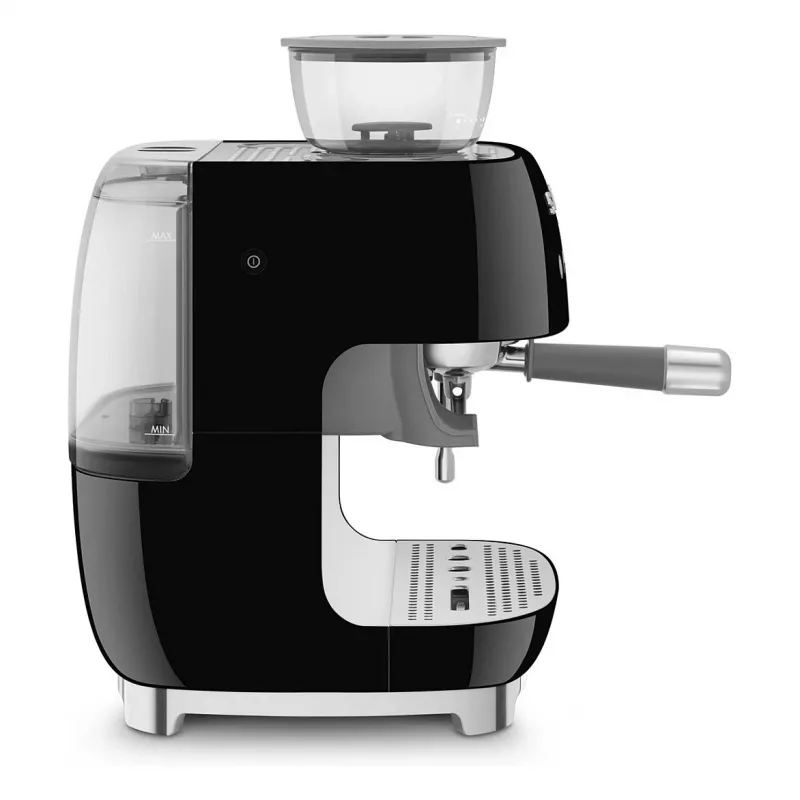 SMEG EGF03BLEU Espresso automāts. Kafijas automāts 50. gadu stilā. melns