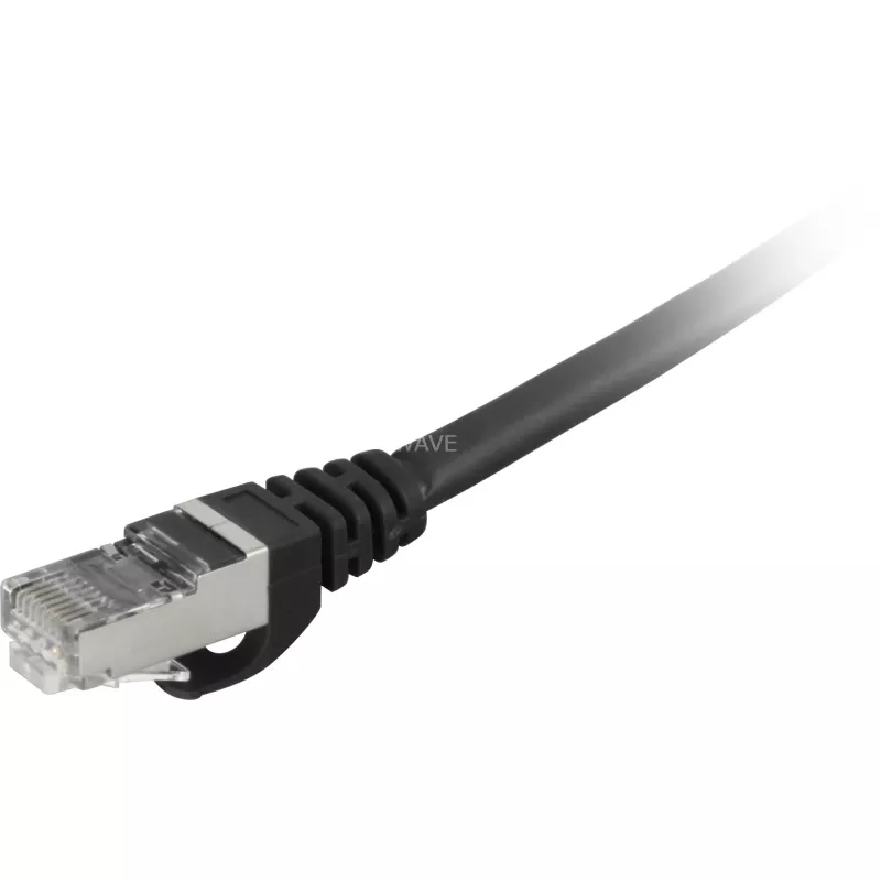 Tīkla kabelis Sharkoon Patch SFTP RJ-45 Cat.7a 50 cm melns