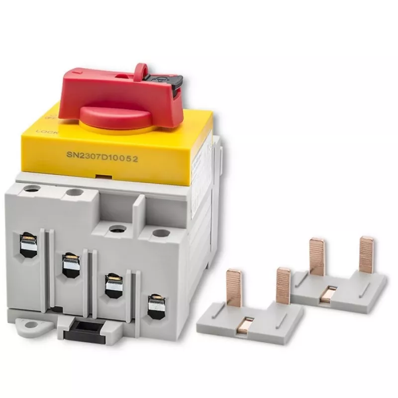 Qoltec 52611 līdzstrāvas izolators ar bloķēšanas funkciju | Galvenais slēdzis | 1200V | 32A | 8kV | 4P