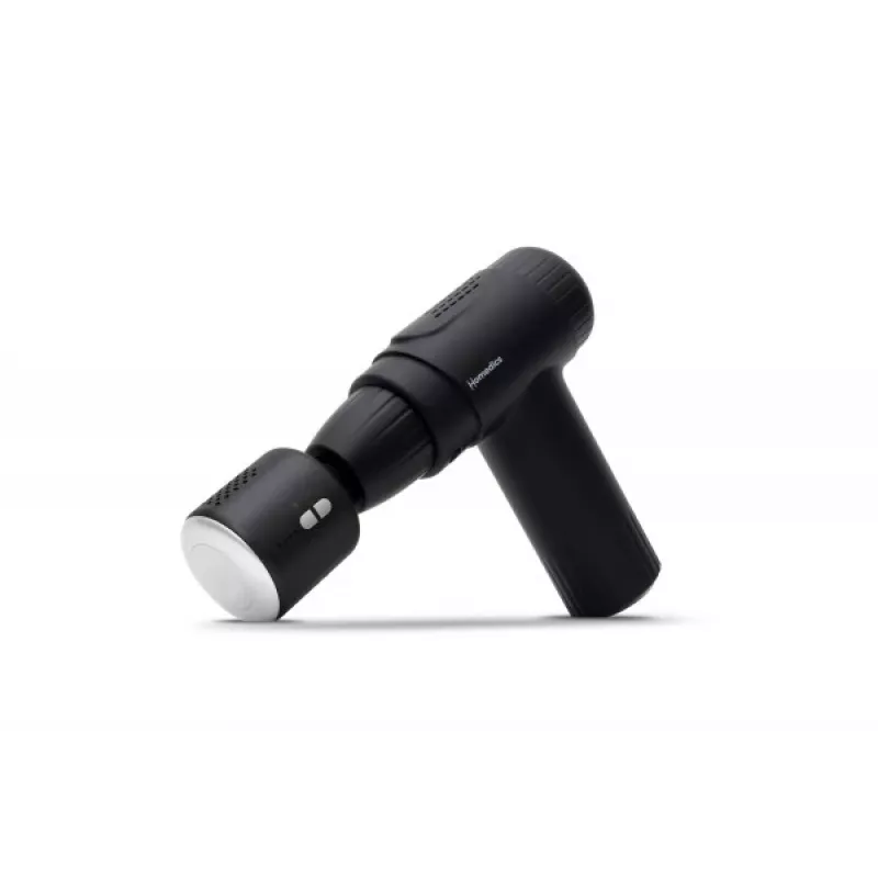Perkusijas masāžas pistole HoMedics PGM-45HC-BK ar karstuma un aukstuma terapiju
