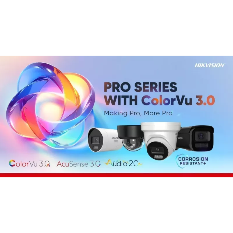 Hikvision DS-2CD2147G3-LIS2UY(2.8MM)(Melns) Melns