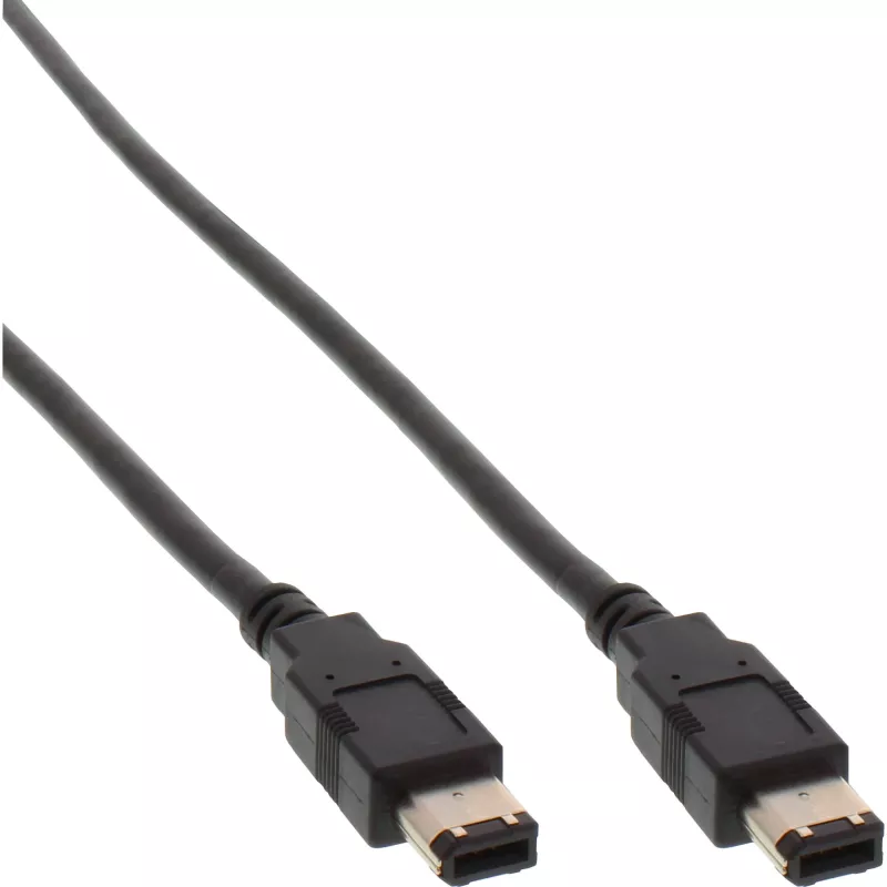 InLine FireWire 400 1394 kabelis 6 kontaktu vīrišķais / vīrišķais 5m