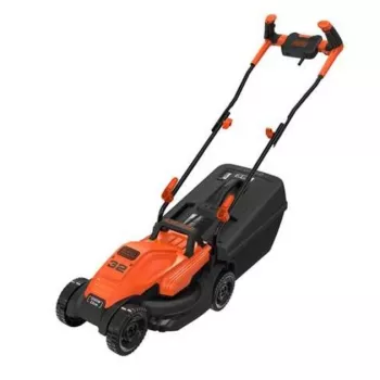 Melns & Decker elektriskais zāles pļāvējs ar pļaušanas augstuma regulēšanu 1200 W Pļaušanas platums (maks.) 32 cm