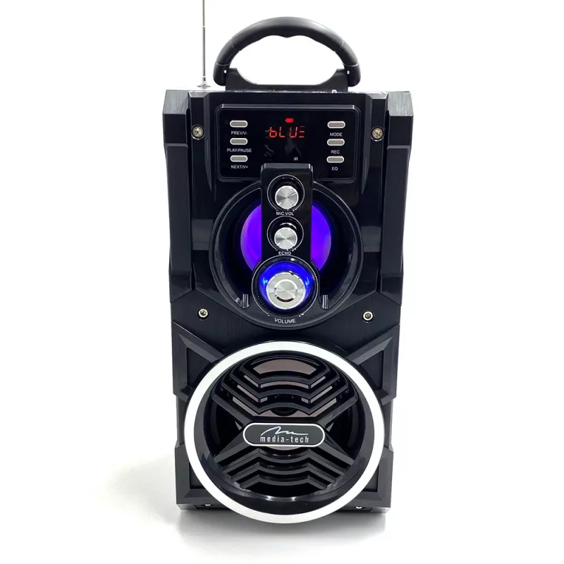 Stereo Portable Speaker Media-Tech PARTYBOX BT MT3150 Melns