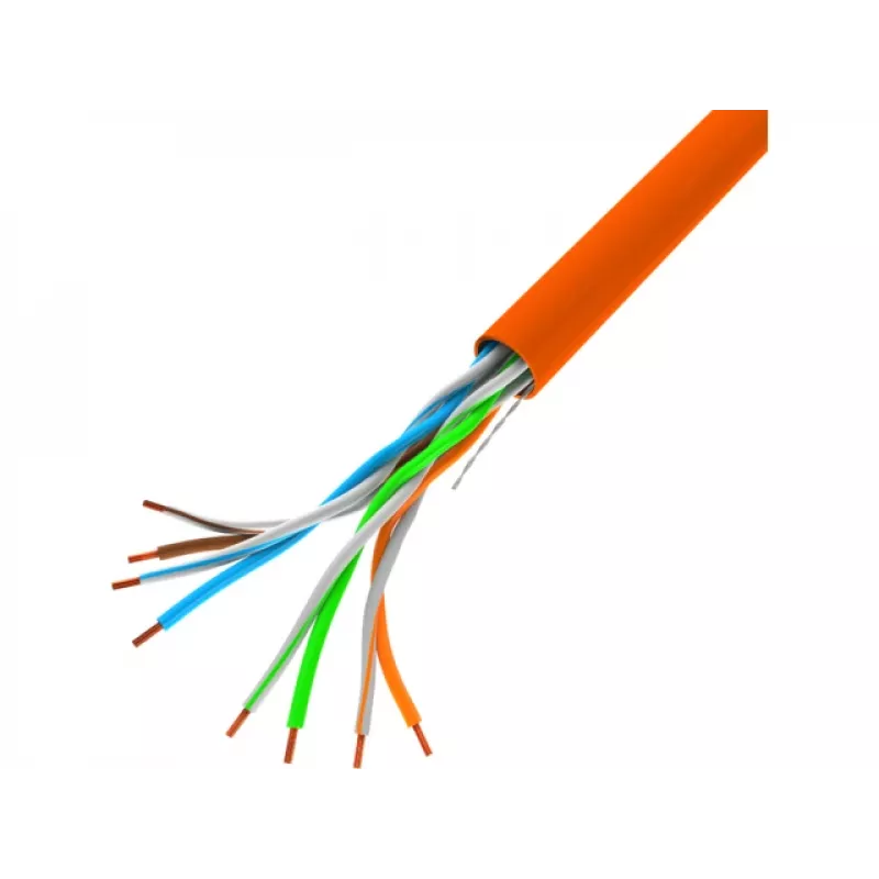 Tīkla kabelis Lanberg LCU5-10CC-0305-O U/UTP Cat5 305m oranžs