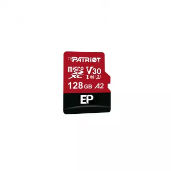Patriot Memory EP A2 atmiņas karte 128 GB MicroSDXC V30 U3 Class 10 (PEF128GEP32MCX)