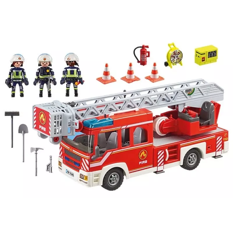 Ugunsdzēsēju kāpņu mašīna Playmobil 9463