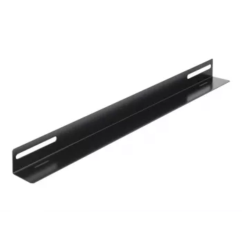 Montāžas kronšteins DeLOCK 19 collu 450x40mm 2 gabali Melns Metāls