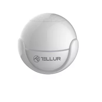 Kustības detektors Tellur TLL331121 pasīvais infrasarkanais sensors bezvadu balts