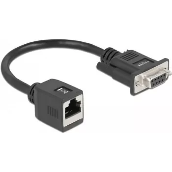 Seriālais adapteris DeLOCK DB9 ligzda uz RJ45 kontaktligzdu 64122