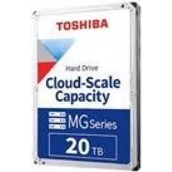 Toshiba MG10 Series MG10ACA20TA - cietais disks - uzņēmumu klase - 20 TB - iekšējs - 3,5 collas (8,9 cm)