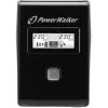 PowerWalker VI 850 LCD nepārtrauktās barošanas avots (UPS) Line-Interactive 0.85 kVA 480 W