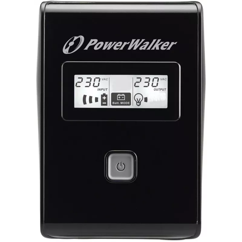 PowerWalker VI 850 LCD nepārtrauktās barošanas avots (UPS) Line-Interactive 0.85 kVA 480 W