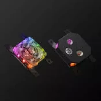 CPU ūdens bloks BitsPower Summit ES AMD Edition — pilna pārklājuma CPU dzesētājs, melns
