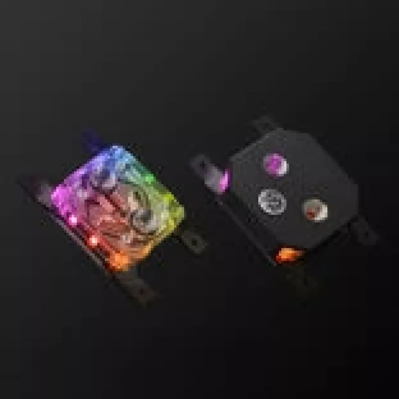 CPU ūdens bloks BitsPower Summit ES AMD Edition — pilna pārklājuma CPU dzesētājs, melns