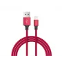 USB-C uz Lightning kabelis Devia Pheez sērija 1 m — sarkans, 1A/USB Power Delivery saderīgs