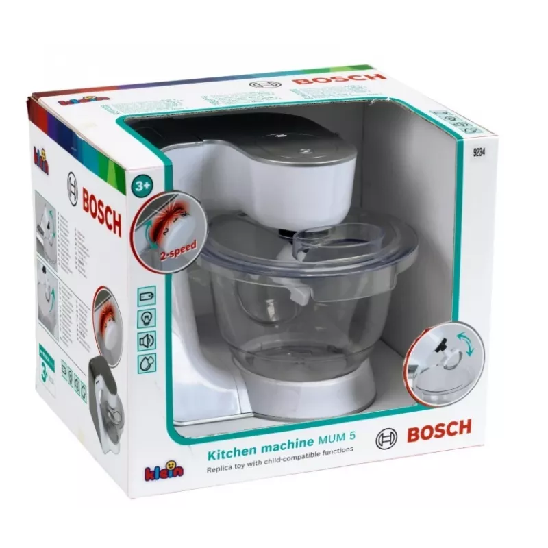 Virtuves robots KLEIN Bosch Silver 9234 – rotaļlietu virtuves ierīces replika