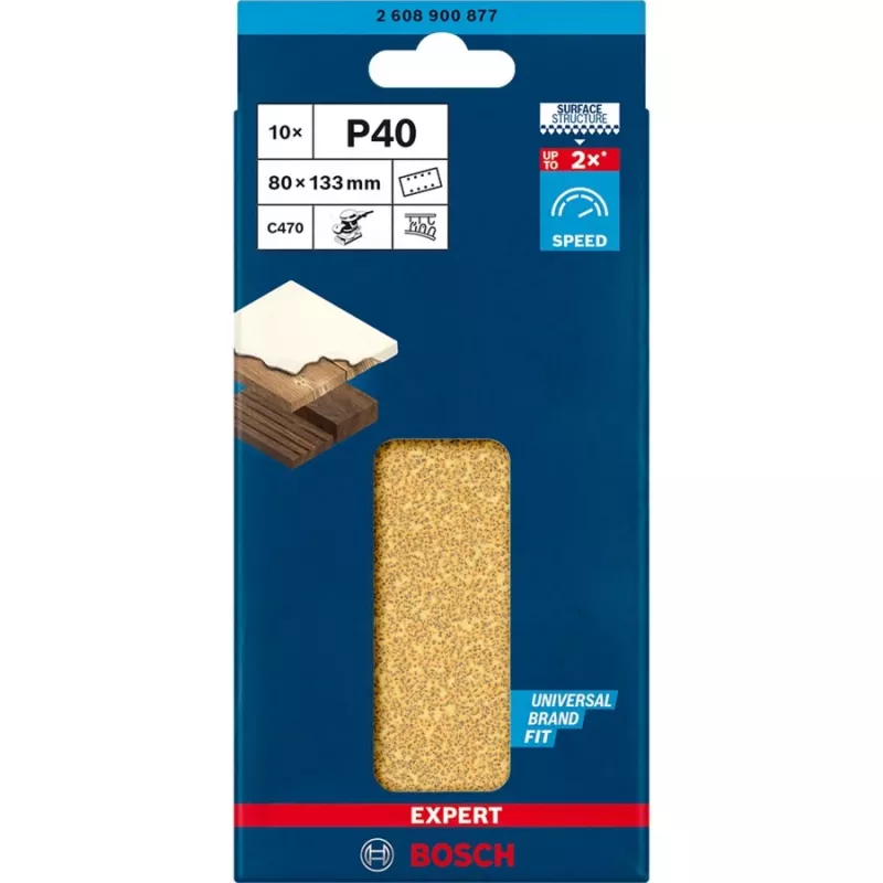 Bosch 2 608 900 877 rotējošā instrumenta slīpēšanas/slīpēšanas piederums Koks Slīploksne