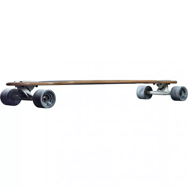 Longboard RAM Solitary Blanc de blanc — RAM longboard, balta/pelēka apdare